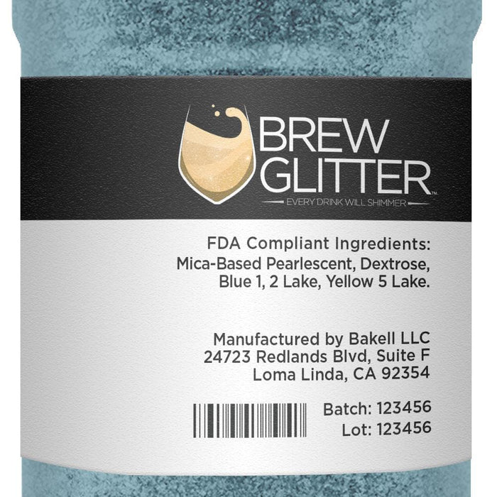Private Label Teal 4g Brew Glitter | Bakell