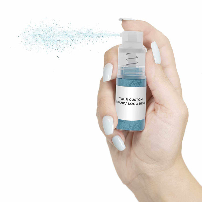 Buy Private Label | Teal Luster Dust Glitter | 4g Pump by the Case 