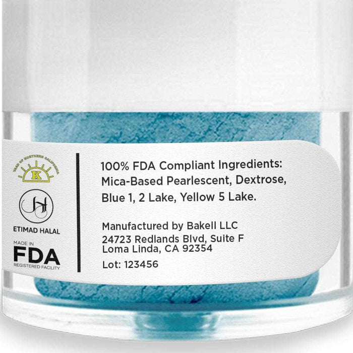 Teal Luster Dust Wholesale | Bakell