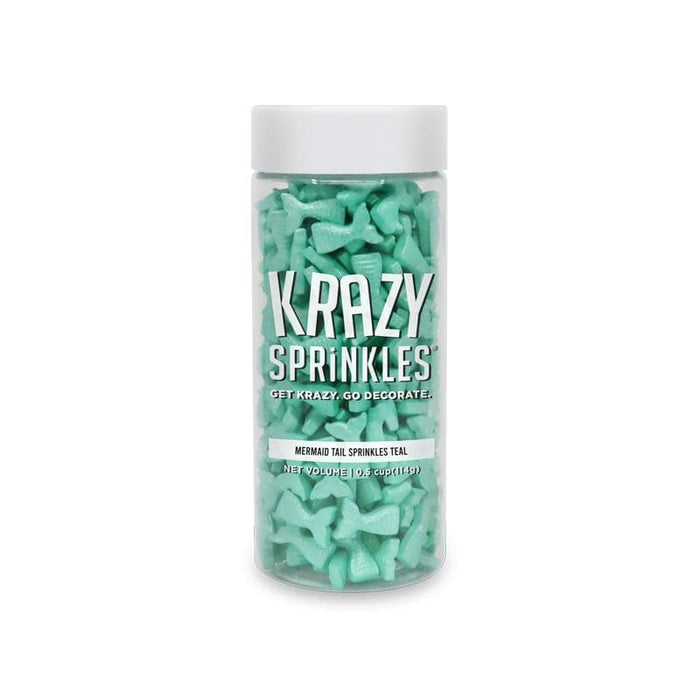 Mermaid Tail Teal Sprinkles by Krazy Sprinkles  | Bakell