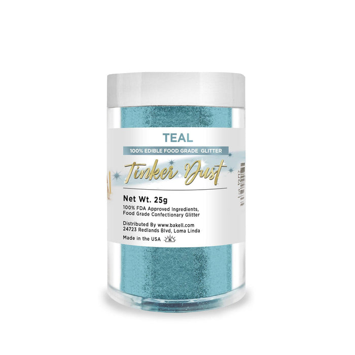 Teal Blue-Green Tinker Dust, Bulk | #1 Site for Edible Glitter & Dust