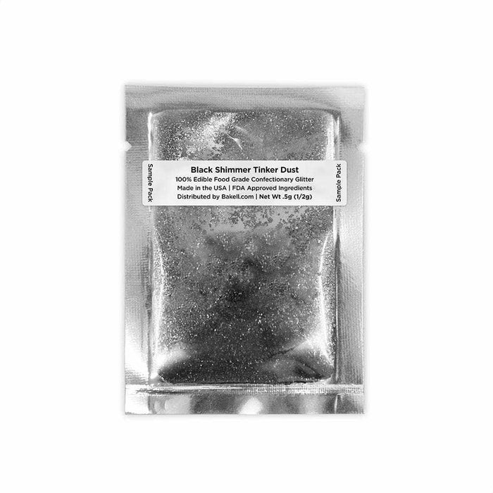 Bakell's Black Shimmer Tinker Dust – (4 gram 1x Jar) | Edible Glitter For A  New Gastronomic Experience!