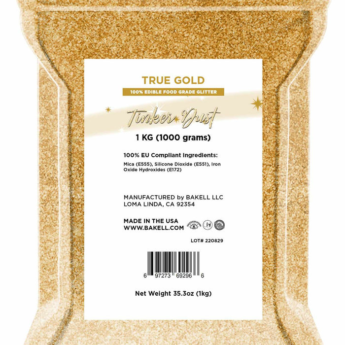 E171 Free Gold Tinker Dust | Food Grade | Purchase bulk sizes at cost!