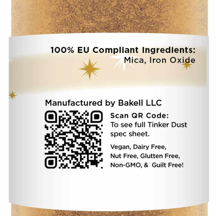 Buy Tinker Dust Edible Glitter Wholesale | EU Compliant Glitter