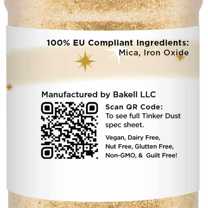 Buy Tinker Dust Edible Glitter Wholesale | EU Compliant Glitter