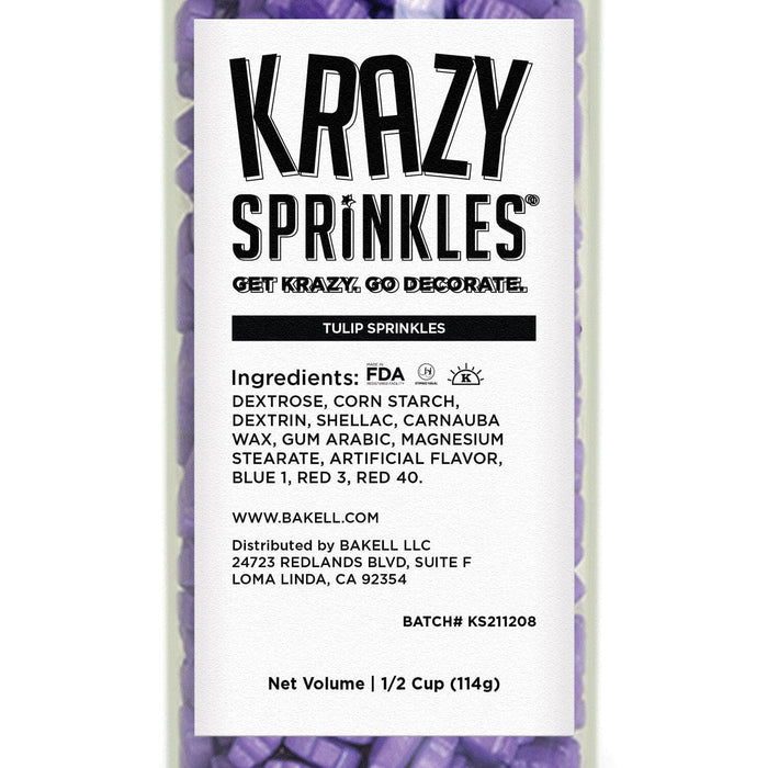 Tulip Shaped Sprinkles-Krazy Sprinkles_HalfCup_Google Feed-bakell