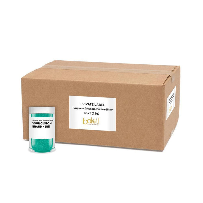 Private Label Turquoise Green Dazzler Dust® | Bakell