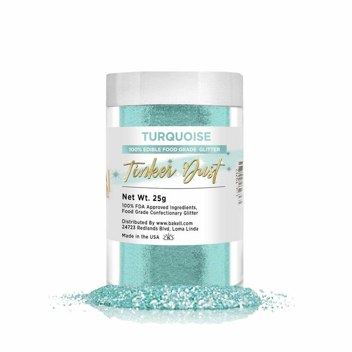  Turquoise Tinker Dust, Bulk | #1 Site for Edible Glitter & Dust