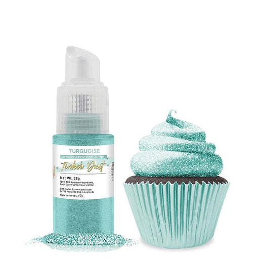 Turquoise Tinker Dust® Glitter Spray Pump by the Case | Private Label-Private Label_Tinker Dust Pump-bakell