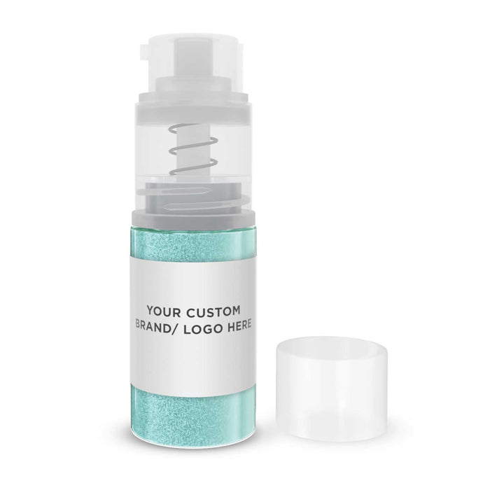Turquoise Tinker Dust® Glitter Spray Pump Private Label-Private Label_Tinker Dust Pump 4g-bakell