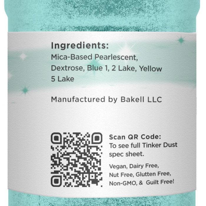 Turquoise Tinker Dust Glitter Private Label | Bakell