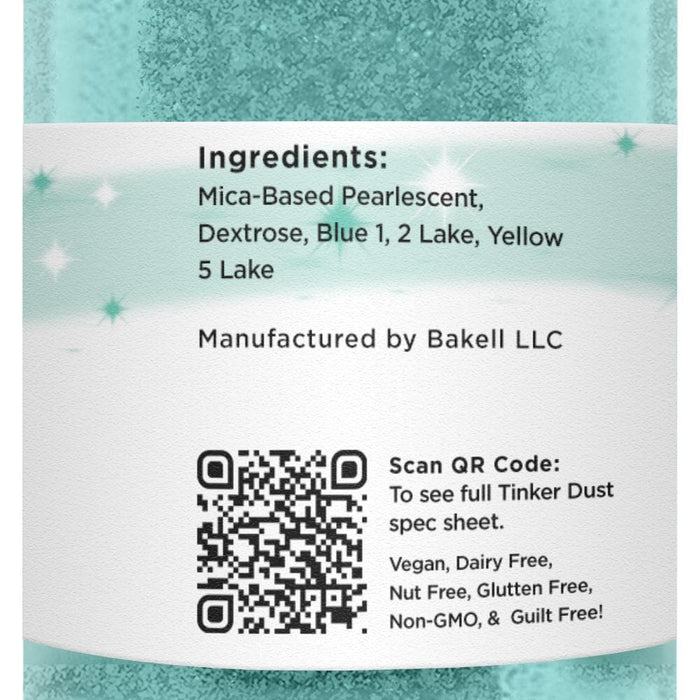 Turquoise Tinker Dust Glitter Private Label | Bakell