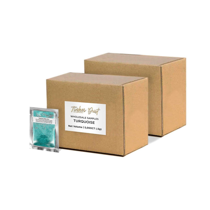 Turquoise Tinker Dust Glitter Sample Packs Wholesale | Bakell
