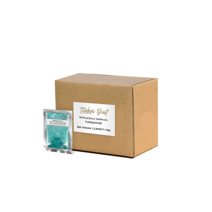 Turquoise Tinker Dust Glitter Sample Packs Wholesale | Bakell