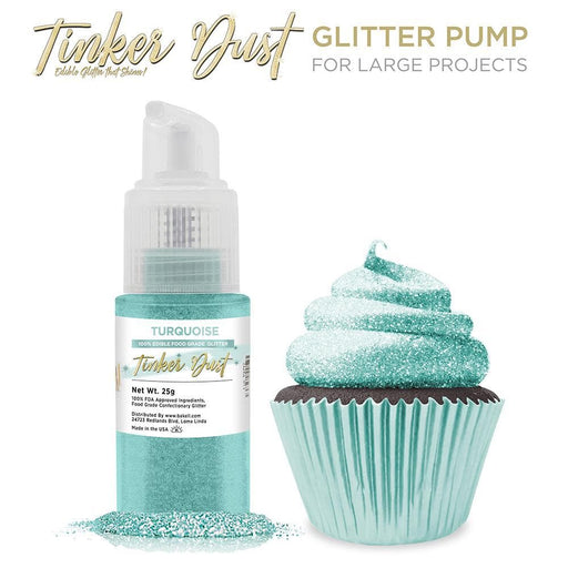 Turquoise Tinker Dust® Glitter Spray Pump by the Case-Wholesale_Case_Tinker Dust Pump-bakell