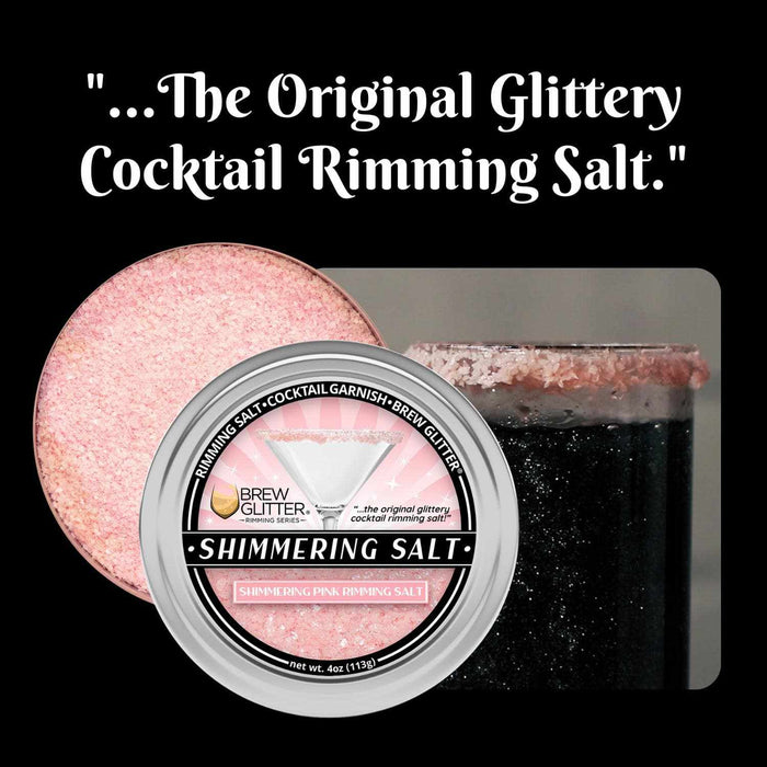 Buy Bright Pink Salt Rimmer - Crystal Pink Cocktail Salt - Bakell.com