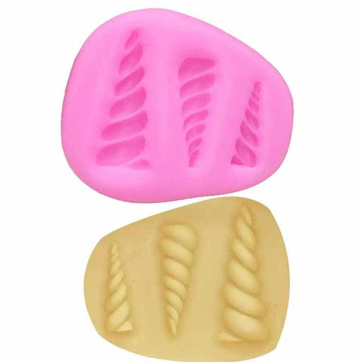 Unicorn Horn Variety Silicone Mold | 1 Inch | Bakell