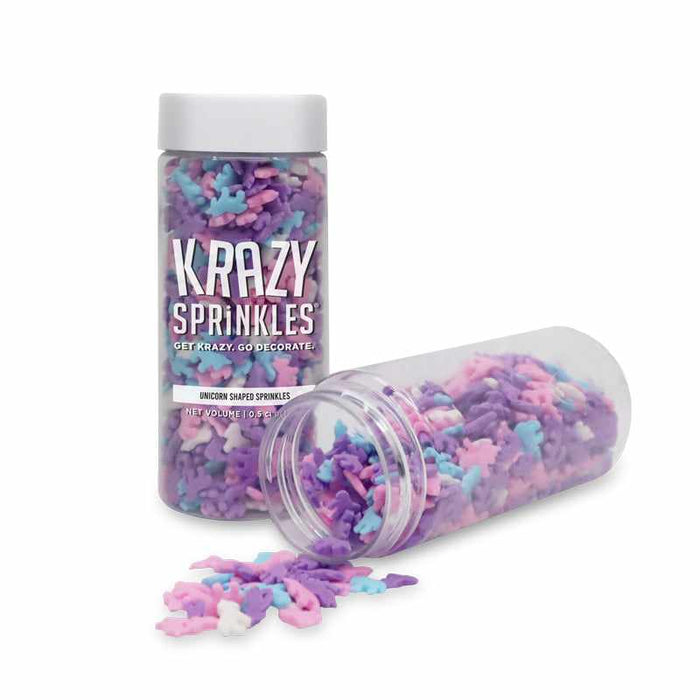 Unicorn Shaped Sprinkles-Krazy Sprinkles_HalfCup_Google Feed-bakell