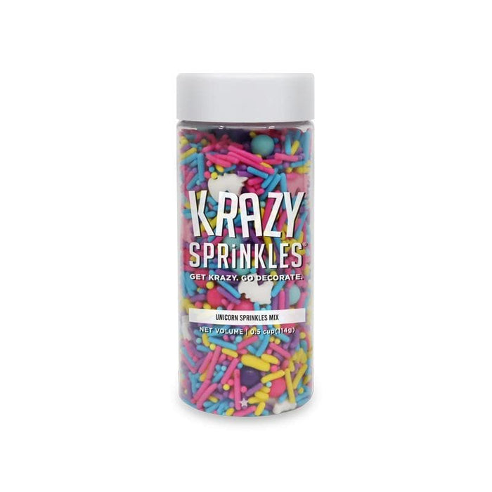 Unicorn and Stars Sprinkles Mix-Krazy Sprinkles_HalfCup_Google Feed-bakell