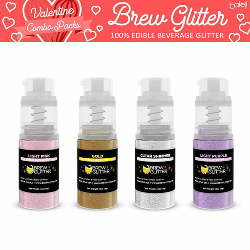Buy Now! Valentine's Day Brew Glitter Mini Pump Curated Combo Pack