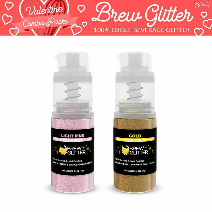 Buy Valentine's Day Brew Glitter Pumps | Kosher Glitter | True Love