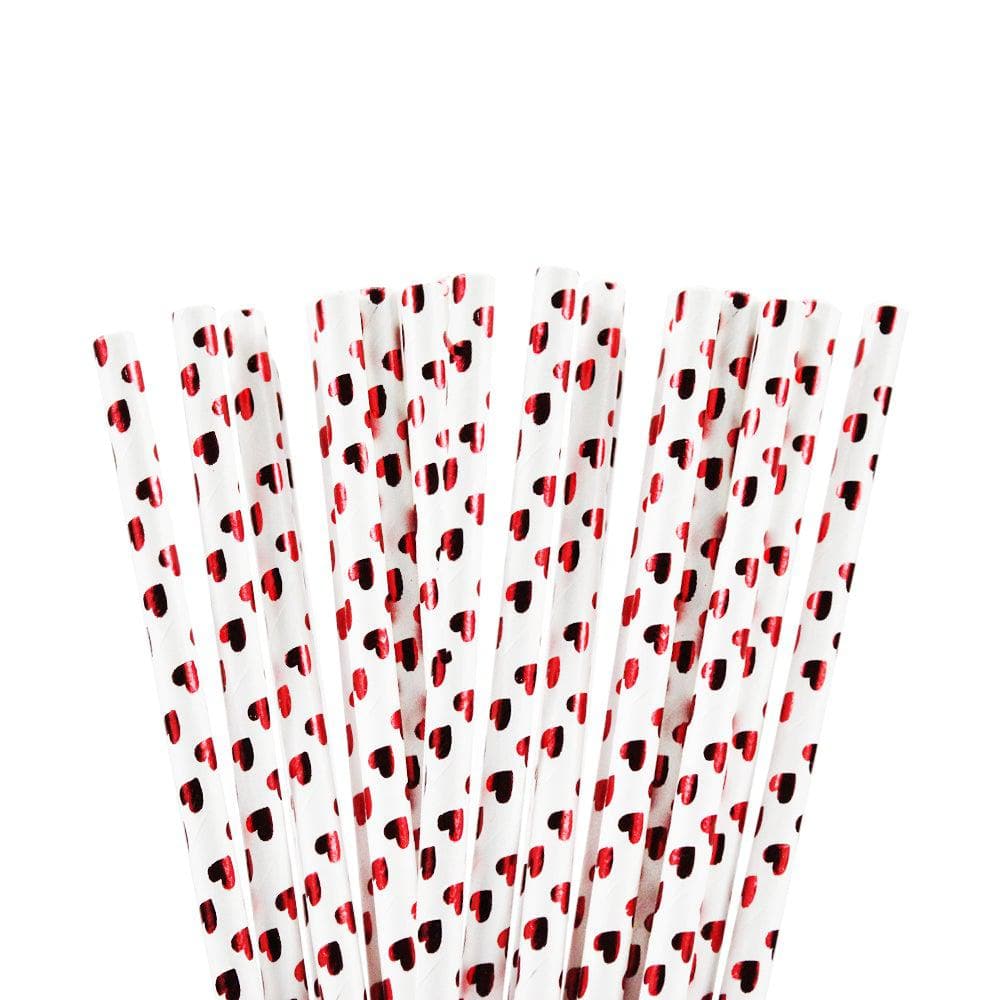 Valentine's Day Collection Cake Pop Straw Combo Pack D (3PC SET)-Cake Pop Straws_Set-bakell