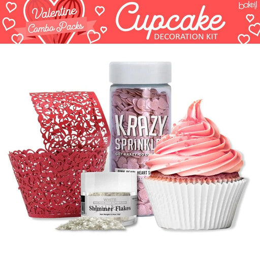 Valentine's Day Collection Cupcake Making Kit (4PC SET)-Valentine's Day_Gift Set-bakell