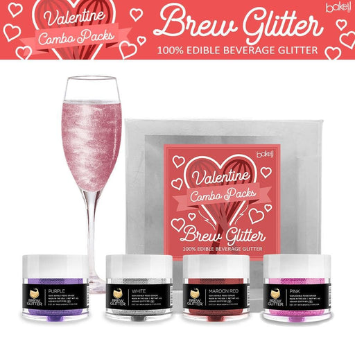 Glitter Brew Glitter Combo Pack B 4 PC SET - Valentine Deals - Bakell