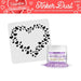Valentine's Day Collection Stencil Decoration Combo Pack A (2PC SET)-Valentine's Day_Gift Set-bakell