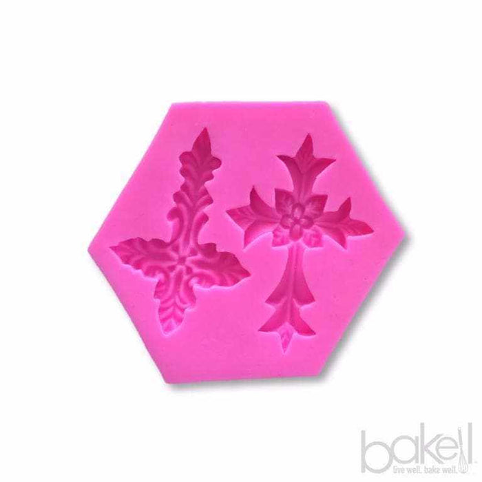 Victorian Cross Silicone Mold | Bakell.com