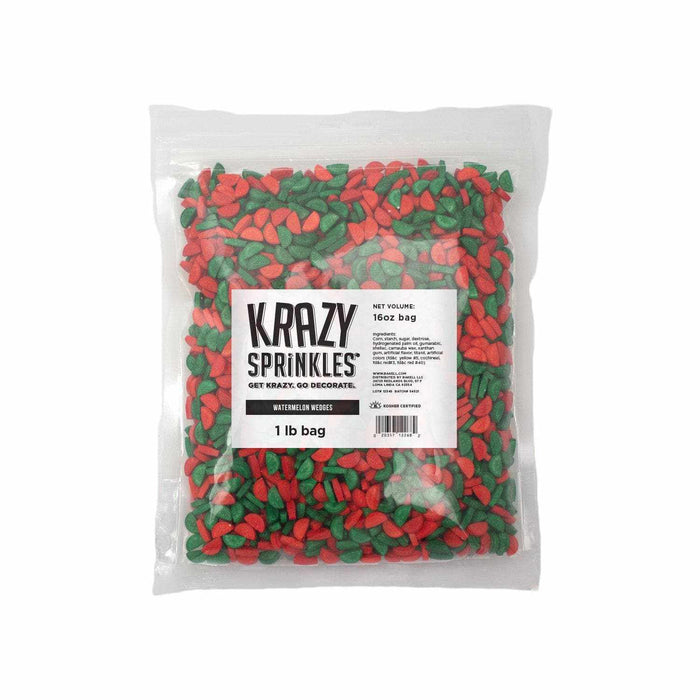 Watermelon Wedges Shaped Sprinkles – Krazy Sprinkles® Bakell.com