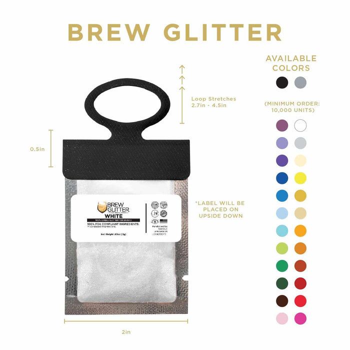 White Brew Glitter Necker | Wholesale | Bakell