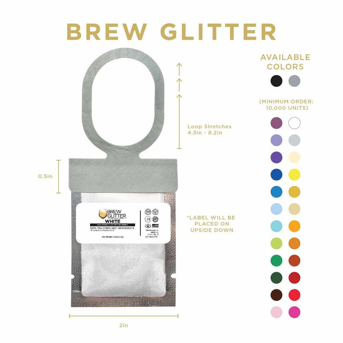 White Brew Glitter Necker | Wholesale | Bakell