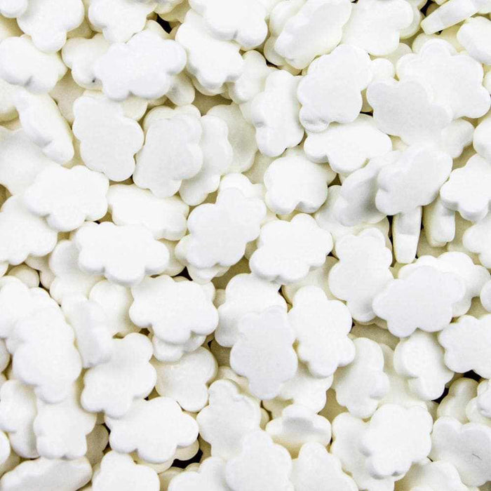 White Cloud Shaped Sprinkles Wholesale (24 units per/ case) | Bakell