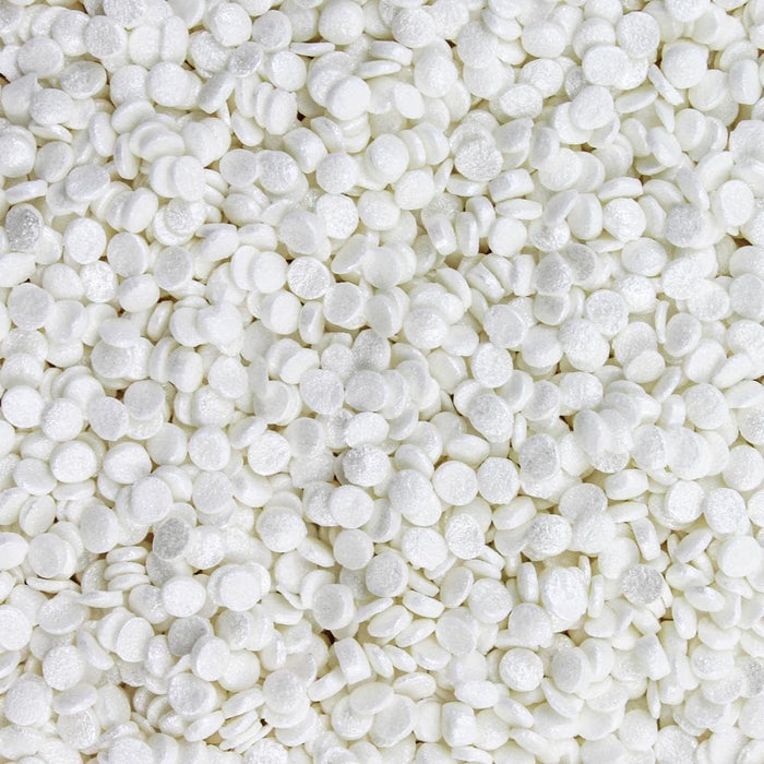 White Pearl Confetti Sprinkles by Krazy Sprinkles®|Wholesale Sprinkles