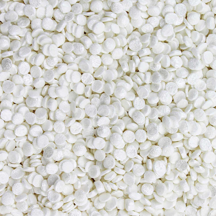 White Pearl Confetti Sprinkles-Krazy Sprinkles_HalfCup_Google Feed-bakell