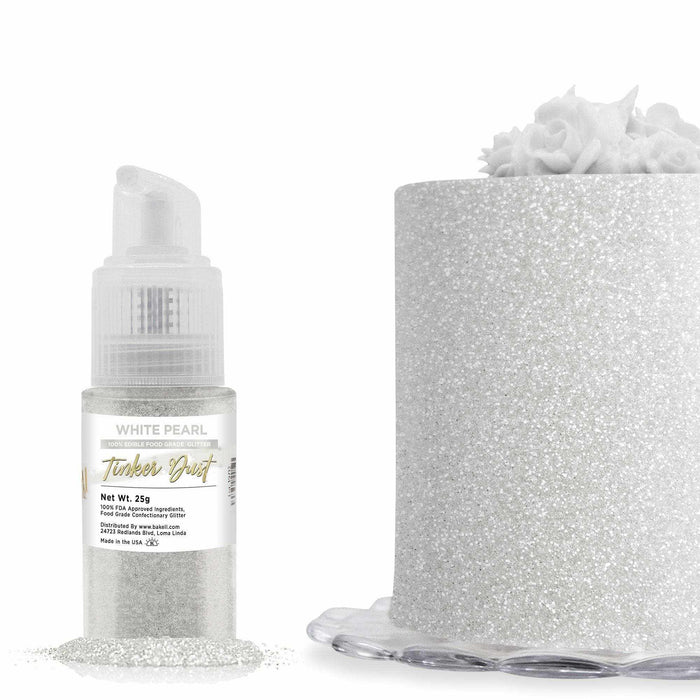 Buy 25g White Pearl Tinker Dust Spray Pump | Bakell
