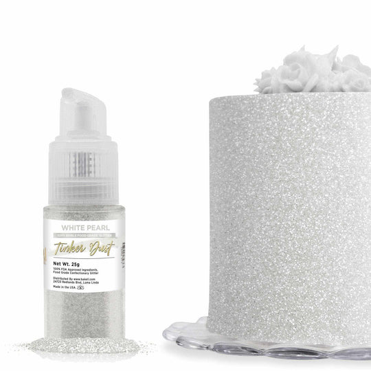Buy 25g White Pearl Tinker Dust Spray Pump | Bakell