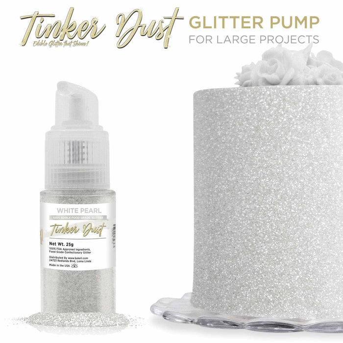 Buy 25g White Pearl Tinker Dust Spray Pump | Bakell