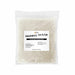 1lb bag of white pearl cocktail rimming sugar with a clear label and sparkling pearlescent texture.