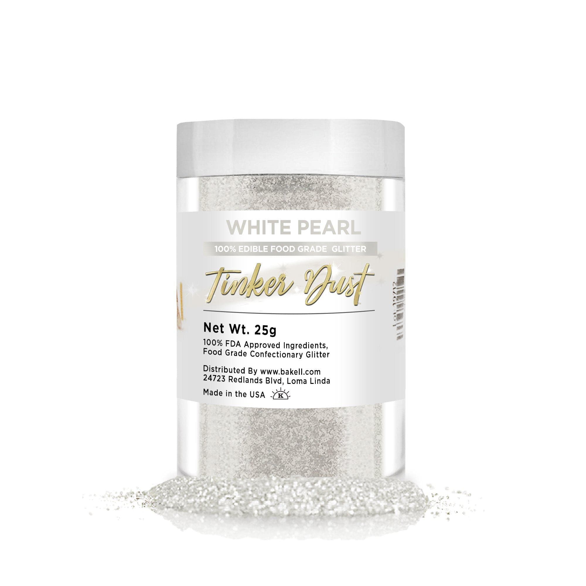 Bulk Size White Pearl  Tinker Dust | Bakell