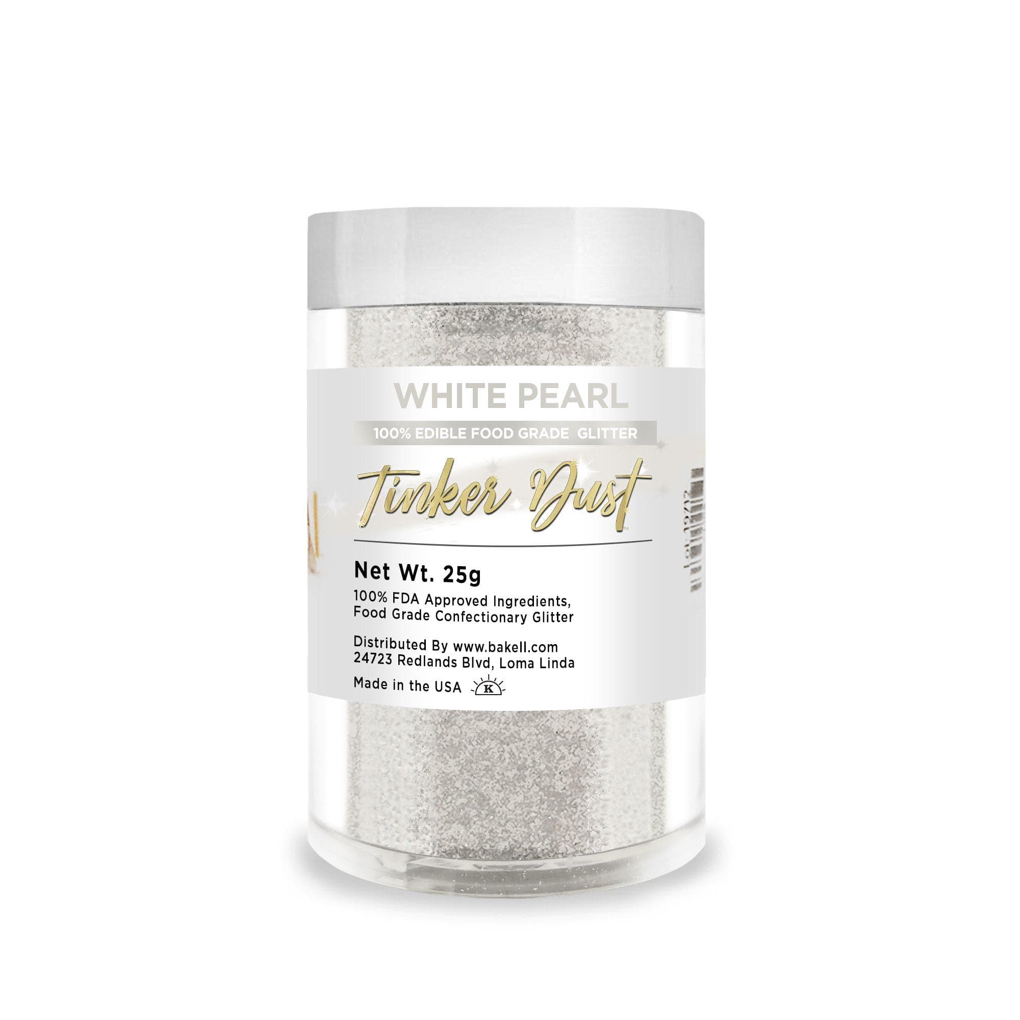 Bulk Size White Pearl  Tinker Dust | Bakell