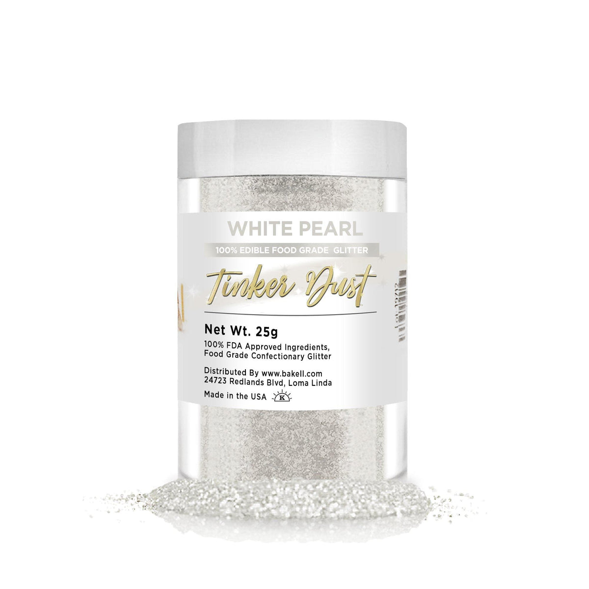 Buy 25g White Pearl Tinker Dust Spray Pump | Bakell