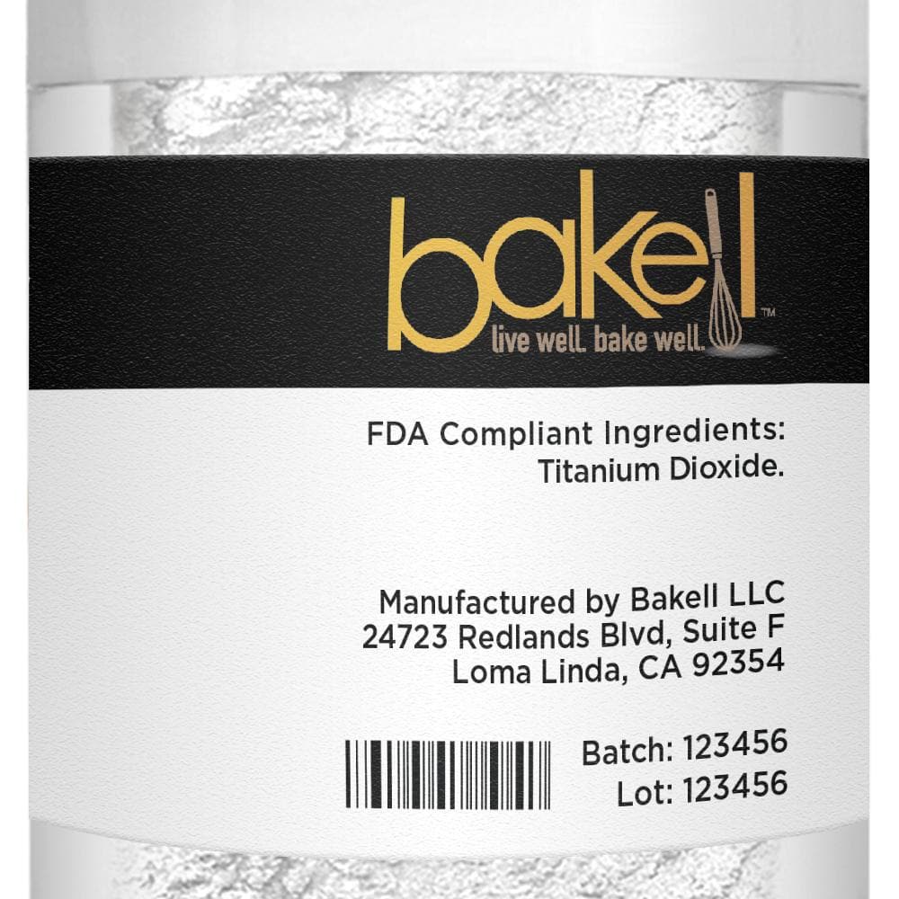 White Petal Dust | Kosher Edible Food Coloring Powder  | Bakell