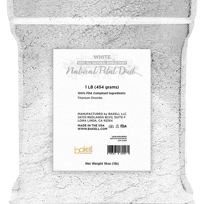 Buy Wholesale White Natural Edible Dust | Bakell