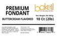 Shop Wholesale White Premium Buttercream Flavored Fondant 2lb - Save Big - Bakell