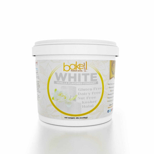 Buy White Vanilla Fondant Tub - Lots of Flavor - Bakell