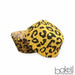 Yellow & Black Leopard Print Standard Size Cupcake Wrappers & Liners  | Bakell® Baking Products