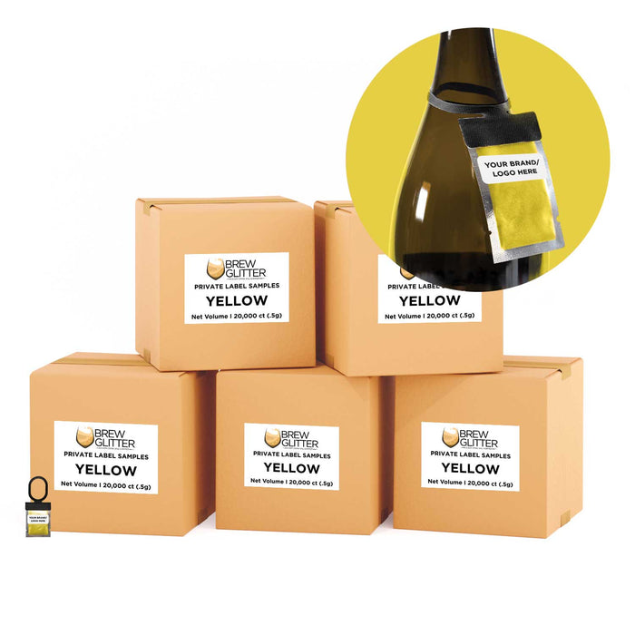 Yellow Brew Glitter Necker | Private Label | Bakell