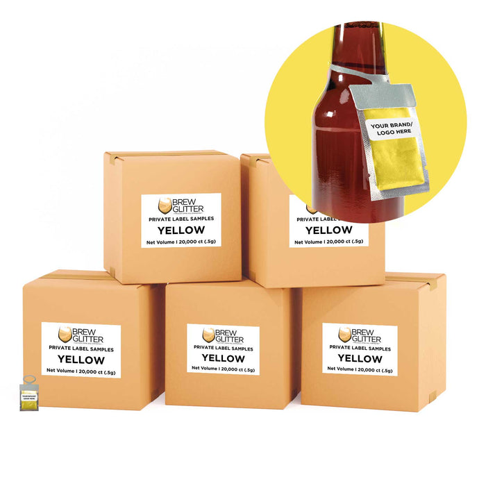 Yellow Brew Glitter Necker | Private Label | Bakell